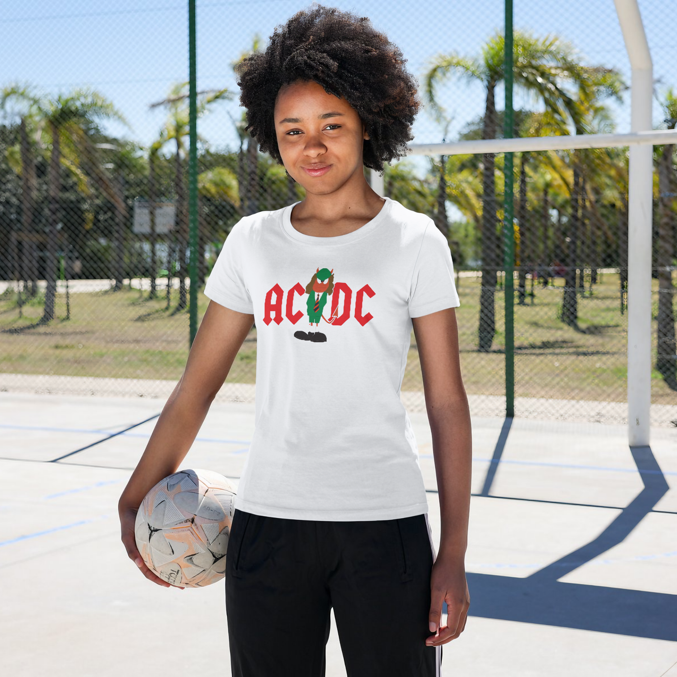 Nome do produto: T-shirt Feminino AC/DC