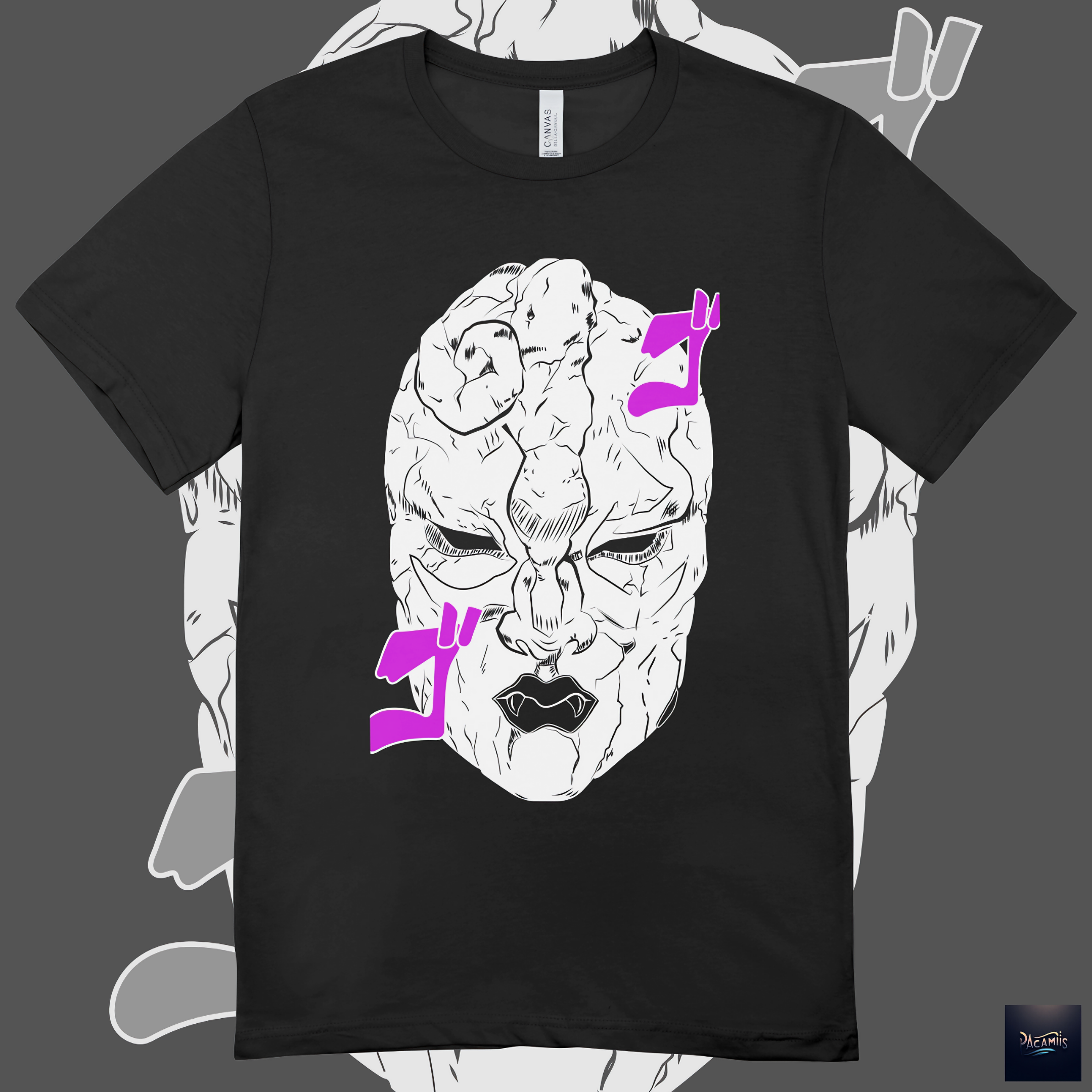 Nome do produto: T-shirt Premium JoJo\'s Bizarre Adventure Stone Mask