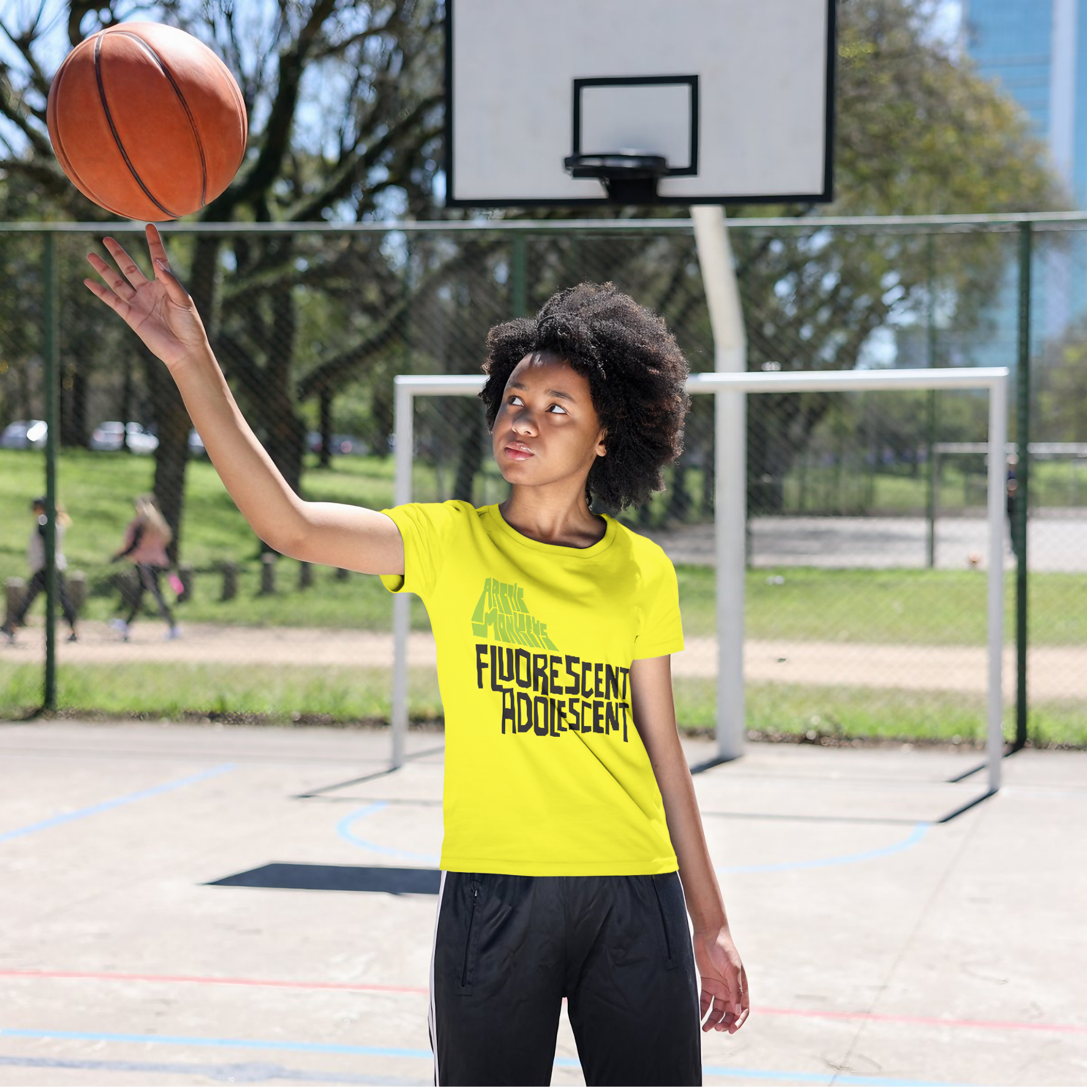 Nome do produto: T-shirt Feminino Artic Monkeys Fluorescent