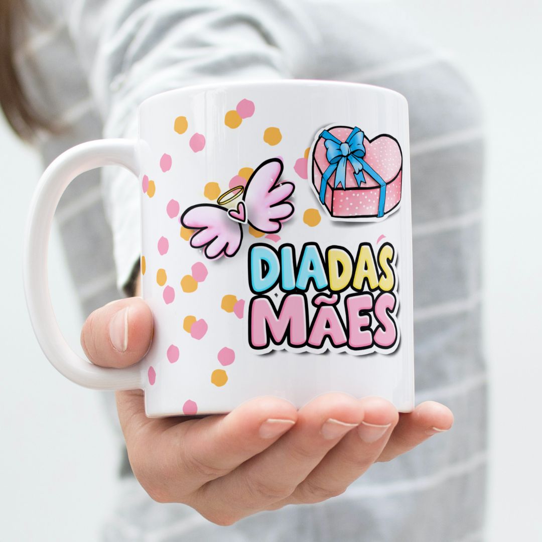 Nome do produto: Feliz Dia das Mães - Parabéns pelo seu Dia! 