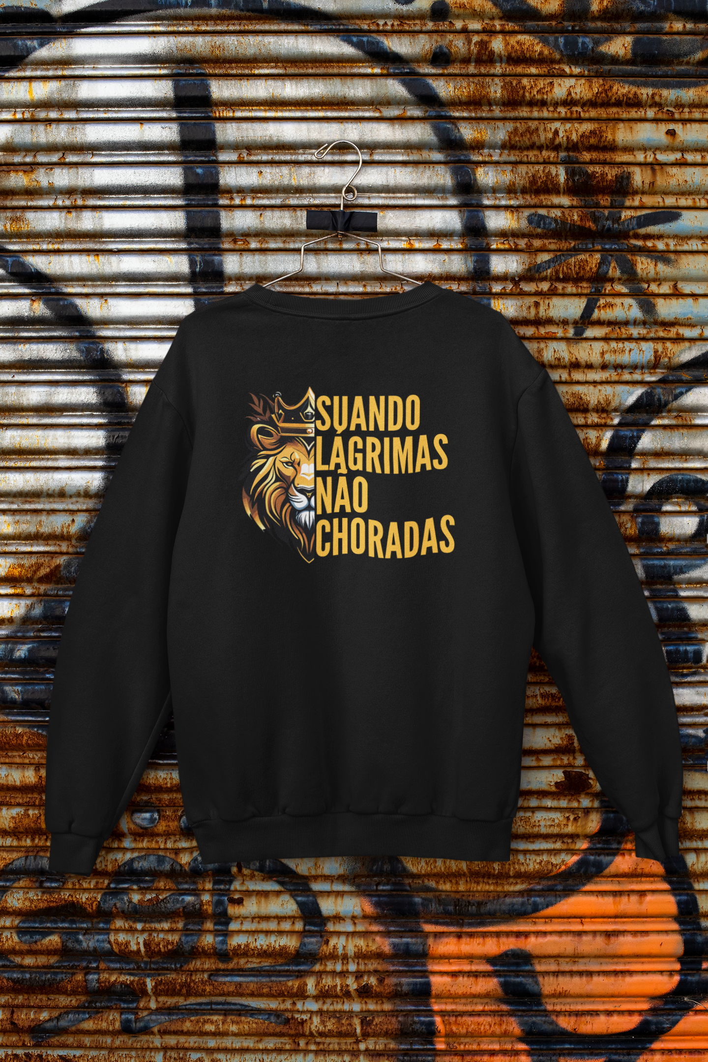 Nome do produto: Moletom Fechado - Suando Lágrimas Não Choradas
