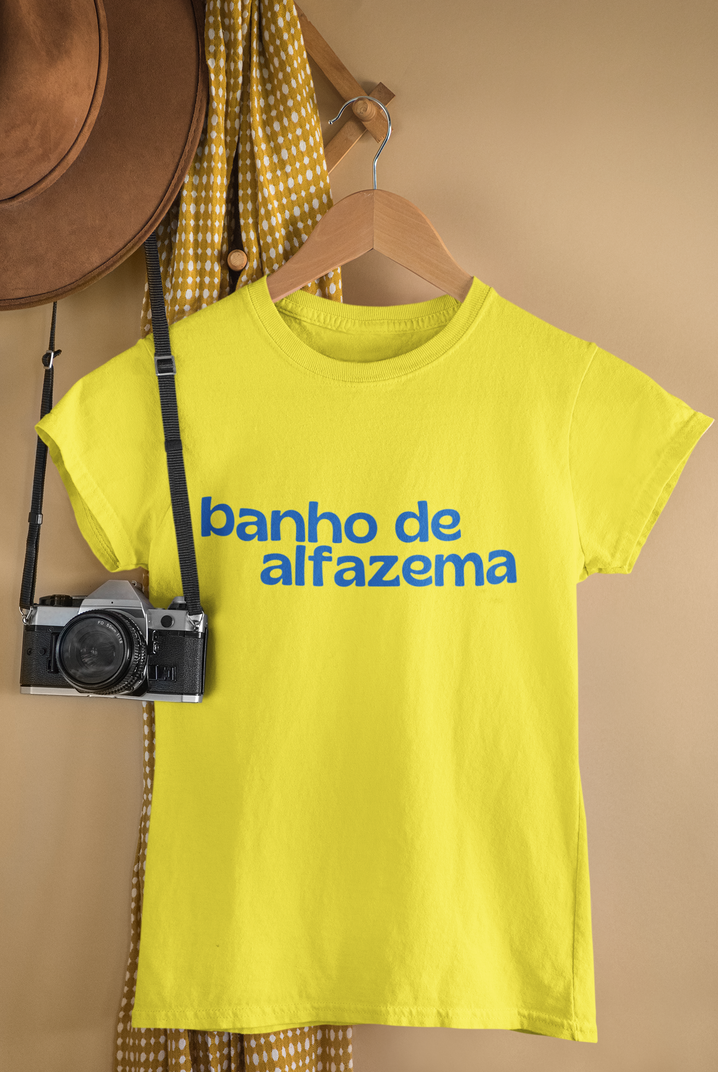 Baby Look Estonada Letra Única Baianidade Banho de Alfazema