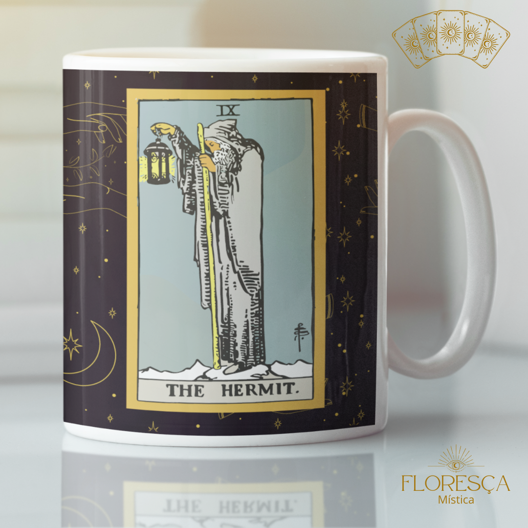 Nome do produto: Coleção 22 Arcanos do Tarot Black - O Eremita