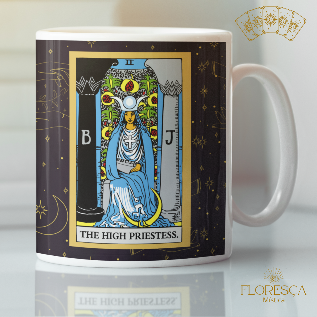 Nome do produto: Coleção 22 Arcanos do Tarot black - A sacerdotisa