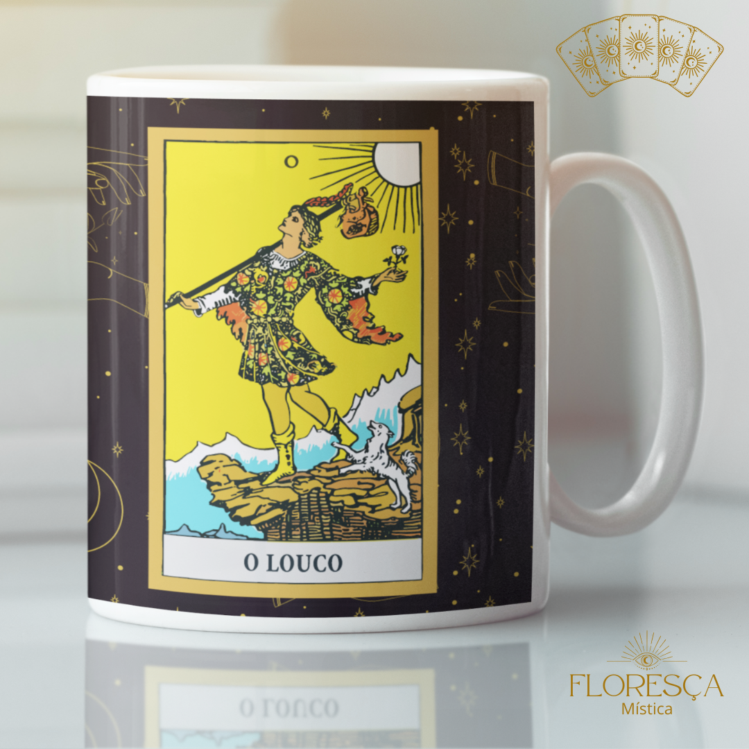 Nome do produto: Coleção 22 Arcanos do Tarot Black  - O Louco