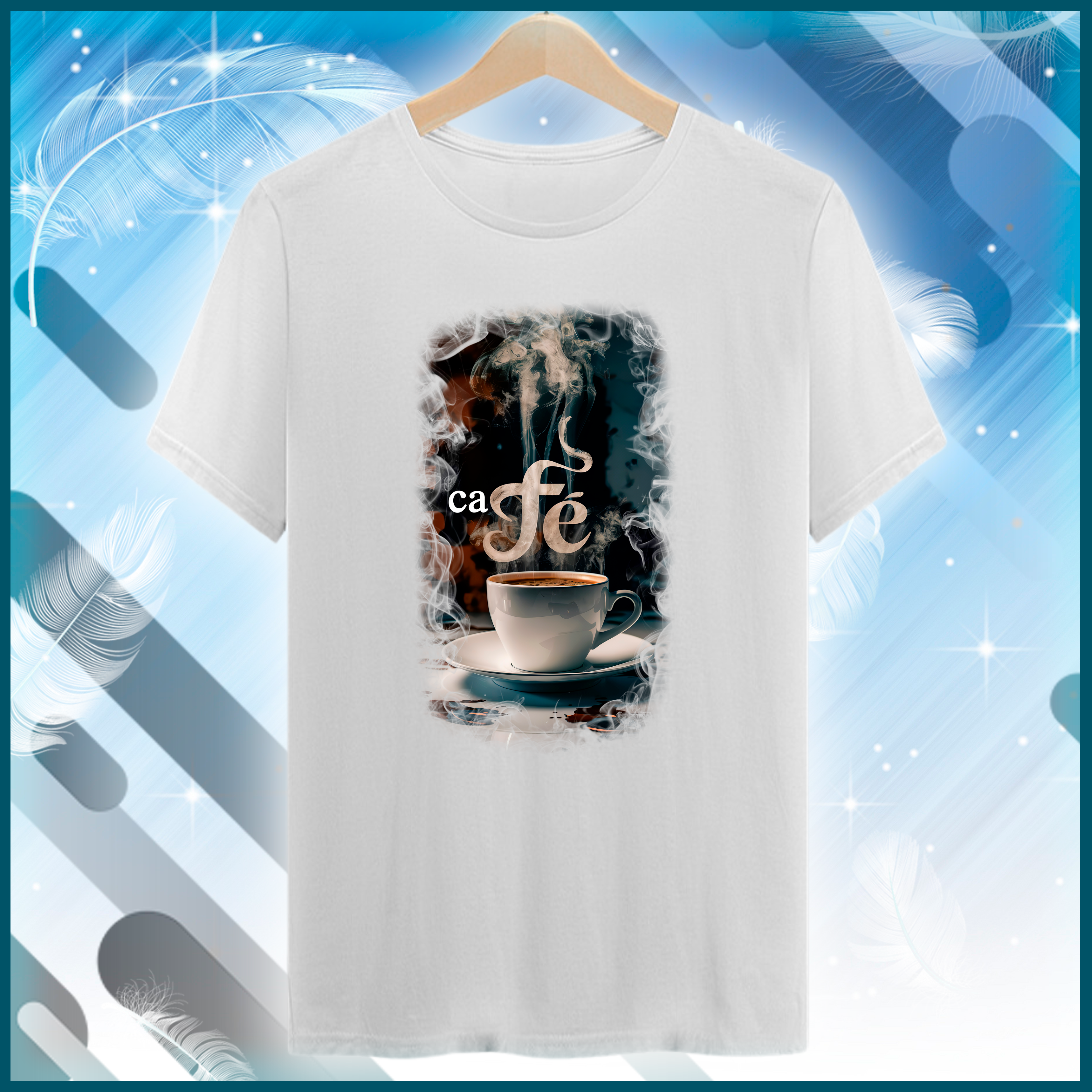 Nome do produto: Camiseta - caFÉ
