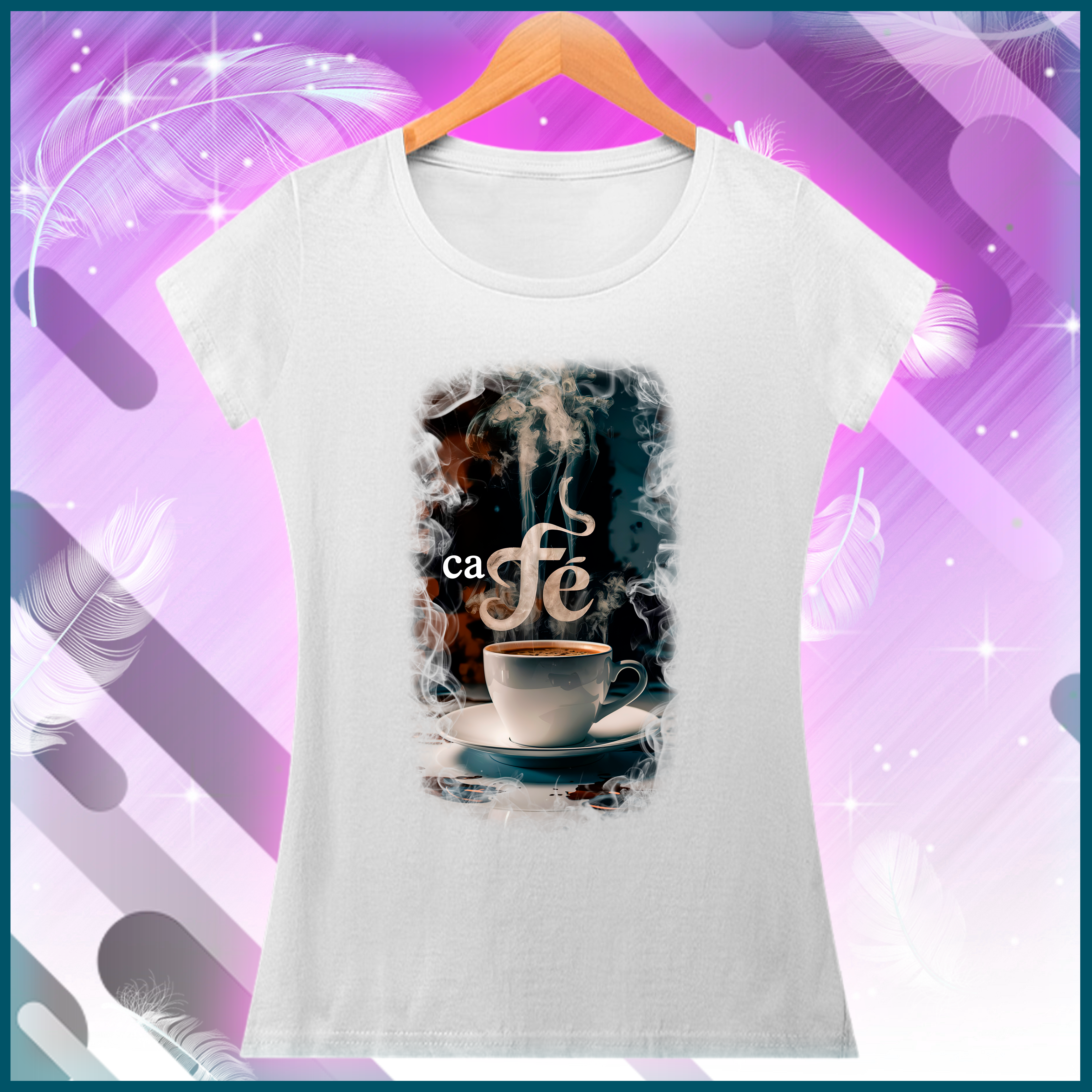 Nome do produto: Baby look - caFÉ