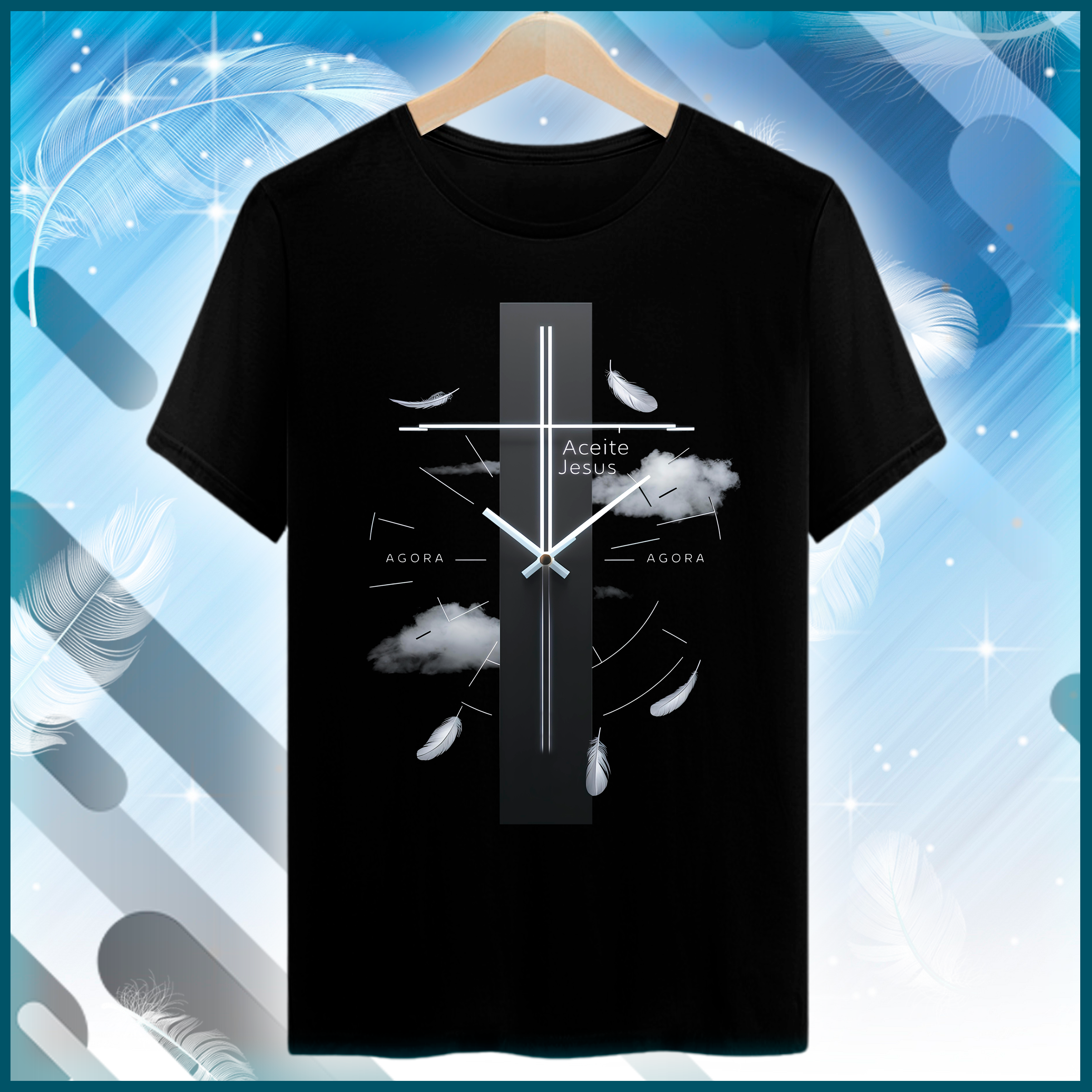 Nome do produto: Camiseta - Aceite Jesus AGORA