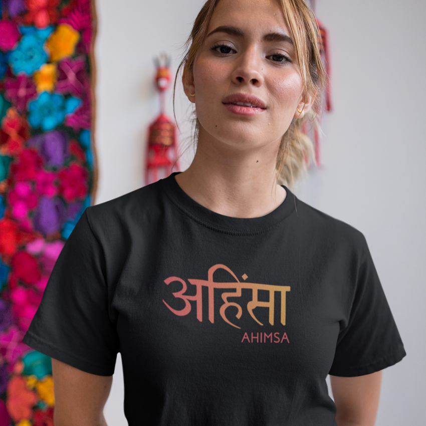 Ahimsa - Degradê - Camiseta