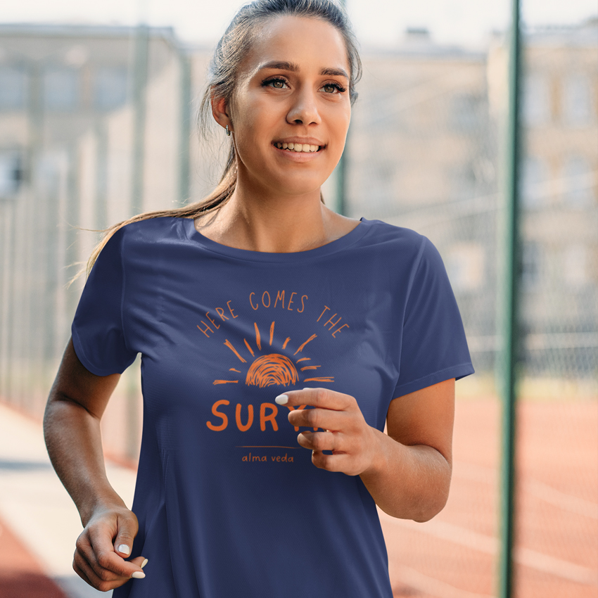 Here Comes the Surya - Baby Long Feminina Sport Dry UV