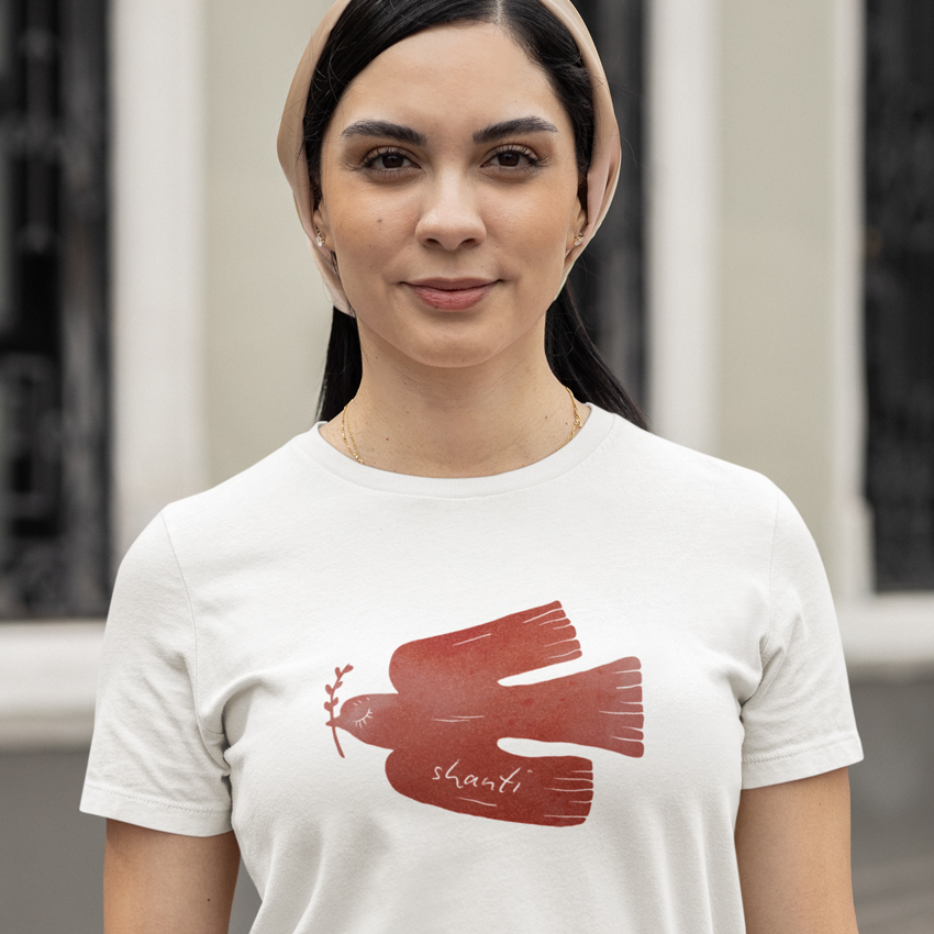 Shanti - Paz - Camiseta