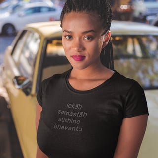 Mantra Lokah Samastah - Baby Long - Texto Cinza