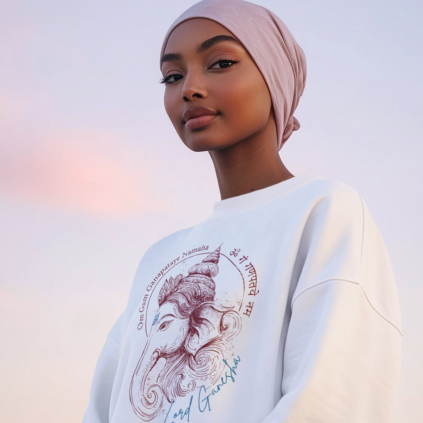 Ganesha - Moletom Prime Blusão - Branco/Off White