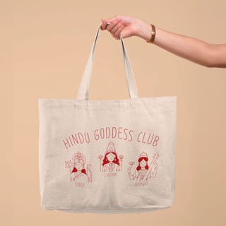 Hindu Goddess Club - Ecobag