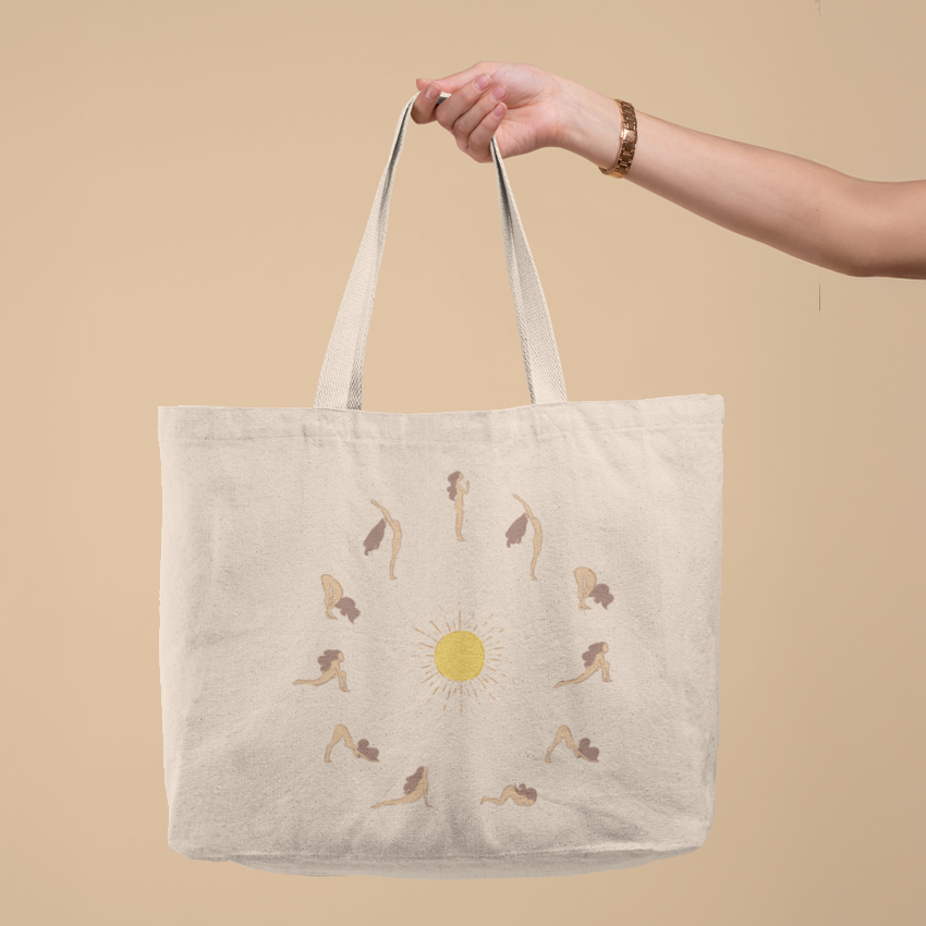 Surya Namaskar - Ecobag
