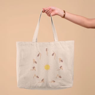 Surya Namaskar - Ecobag