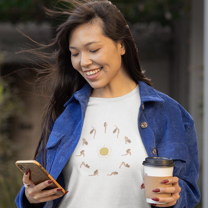 Surya Namaskar  - Camiseta