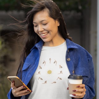 Surya Namaskar  - Camiseta
