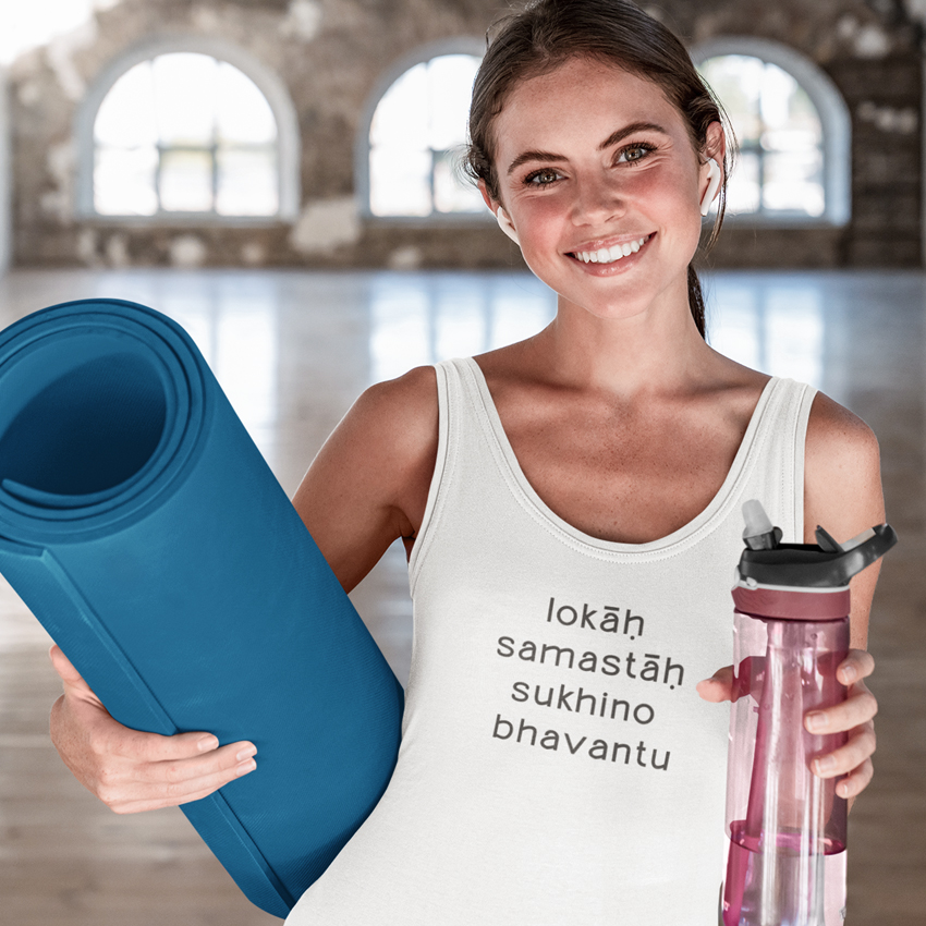 Mantra Lokah Samastah - Regata Feminina Sport Dry UV