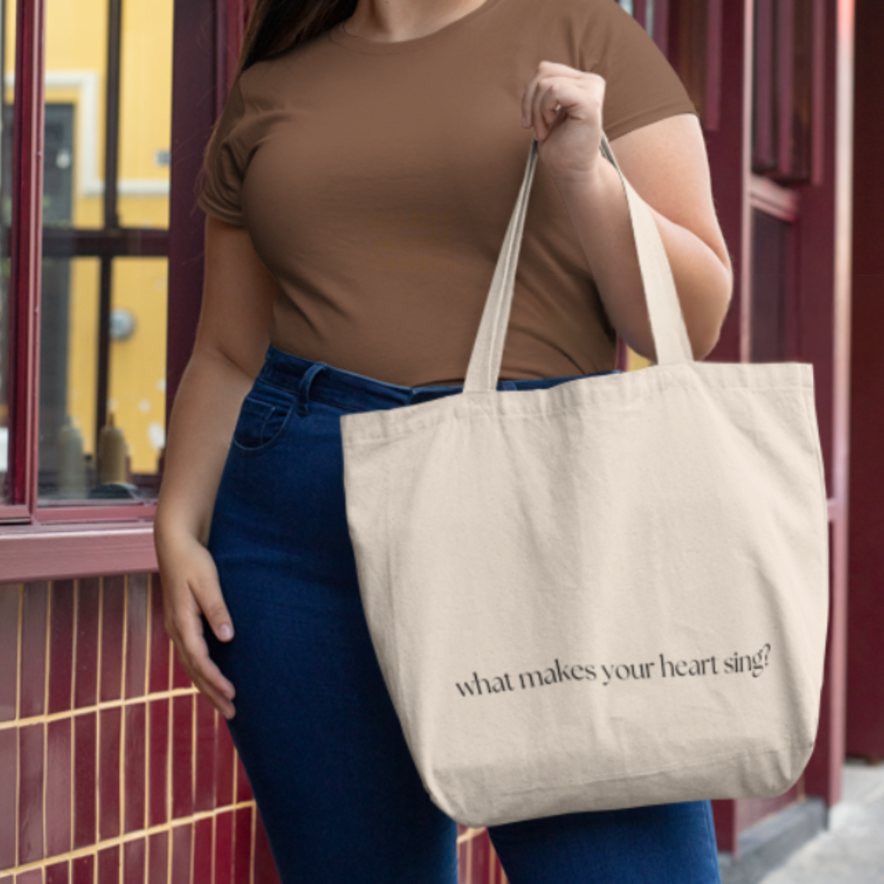 Ecobag . O que faz seu o seu coração cantar