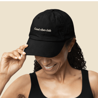 Boné . Good vibes club