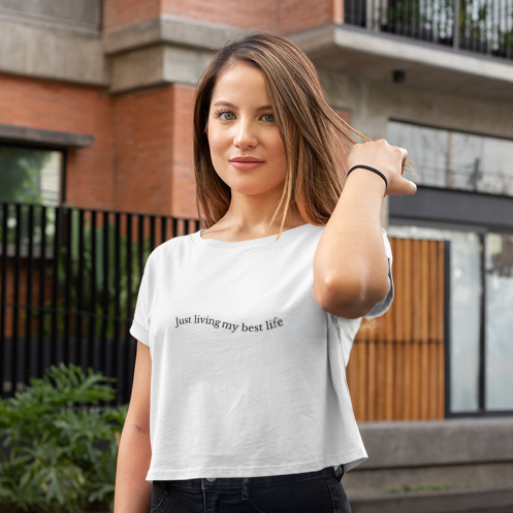 Cropped . Just living my best life