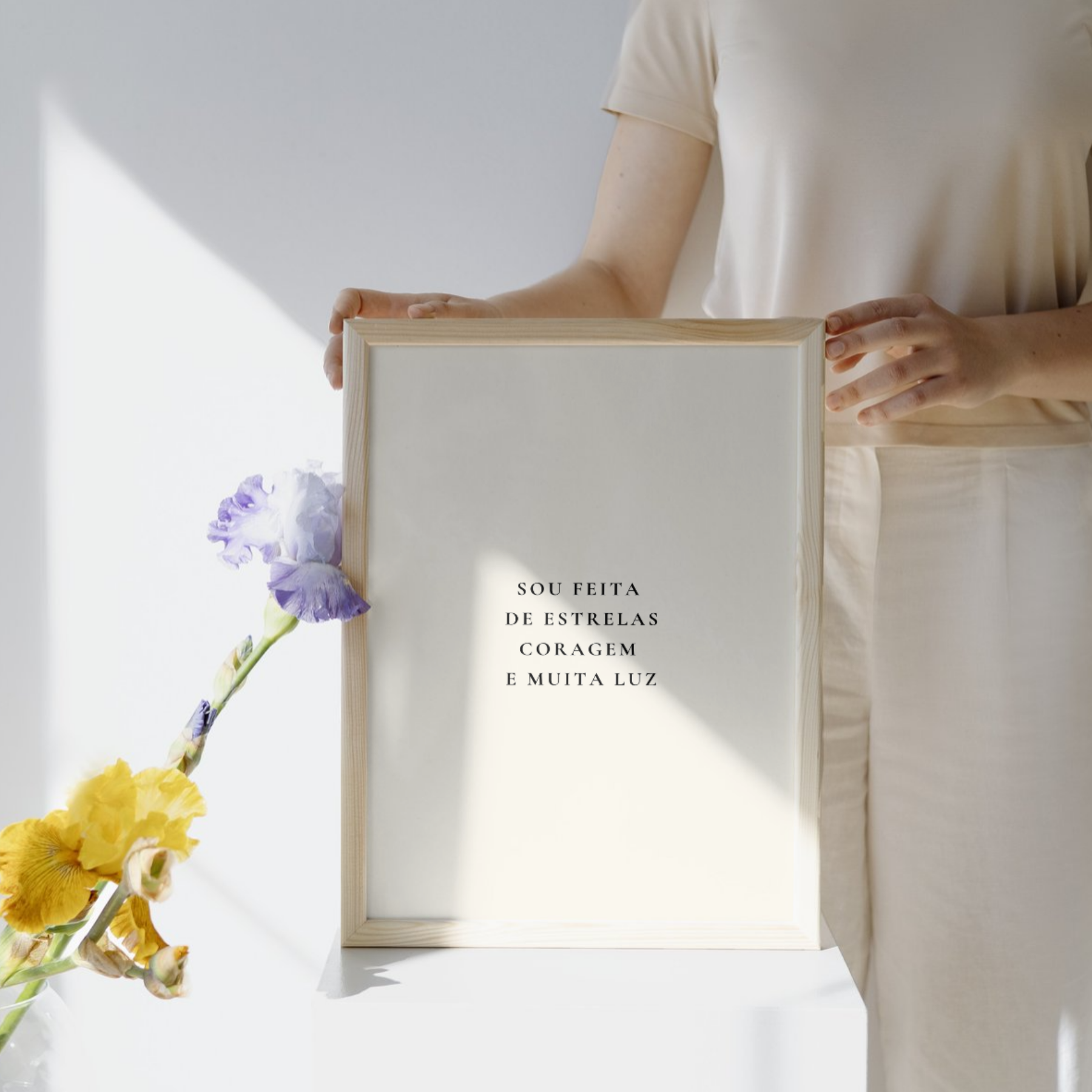 Pôster . Sou feita de estrelas