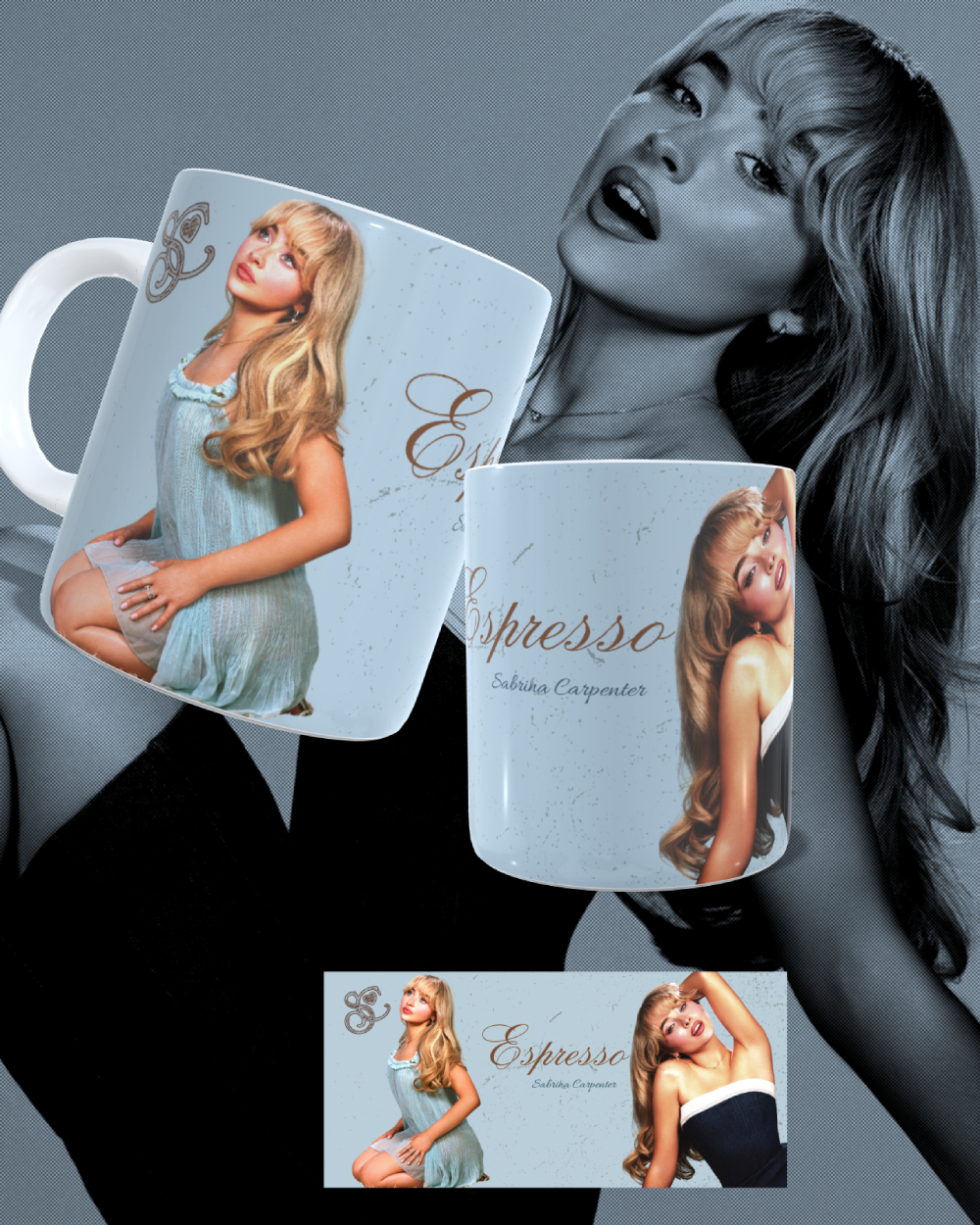 Nome do produto: Caneca Espresso Sabrina Carpenter