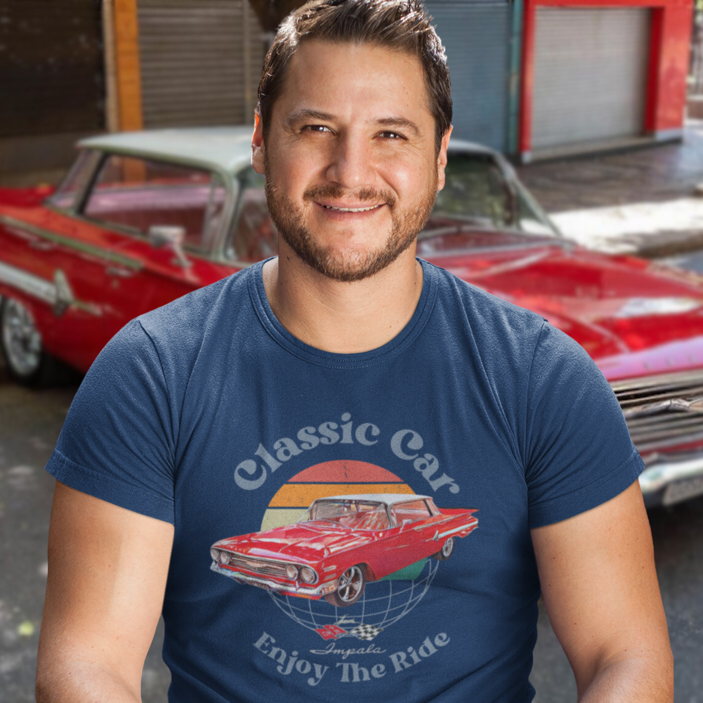 Camiseta Quality Classic Car Impala  - Unissex