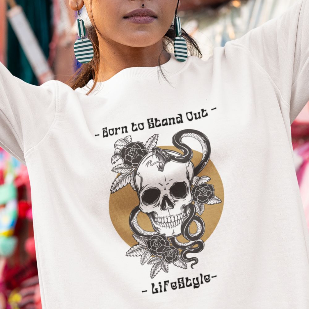 Moletom Prime Liso Kustom Kulture – Born to Stand Out -Unissex