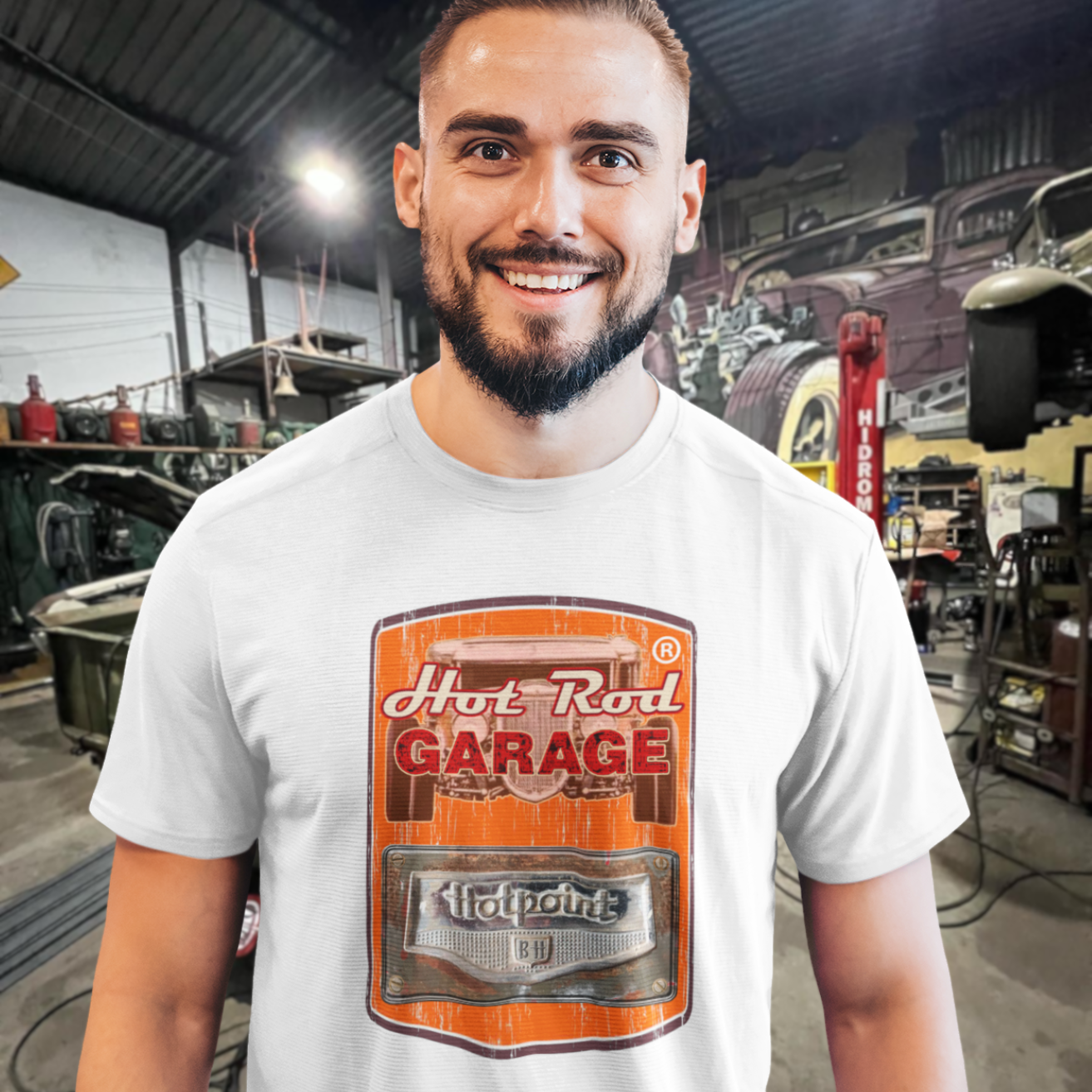 Nome do produto: Camiseta Quality Estampa Frontal Hotpoint - Unissex