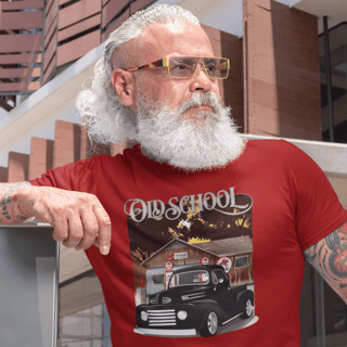 Camiseta Pickup Ford F-1 Old School - Unissex