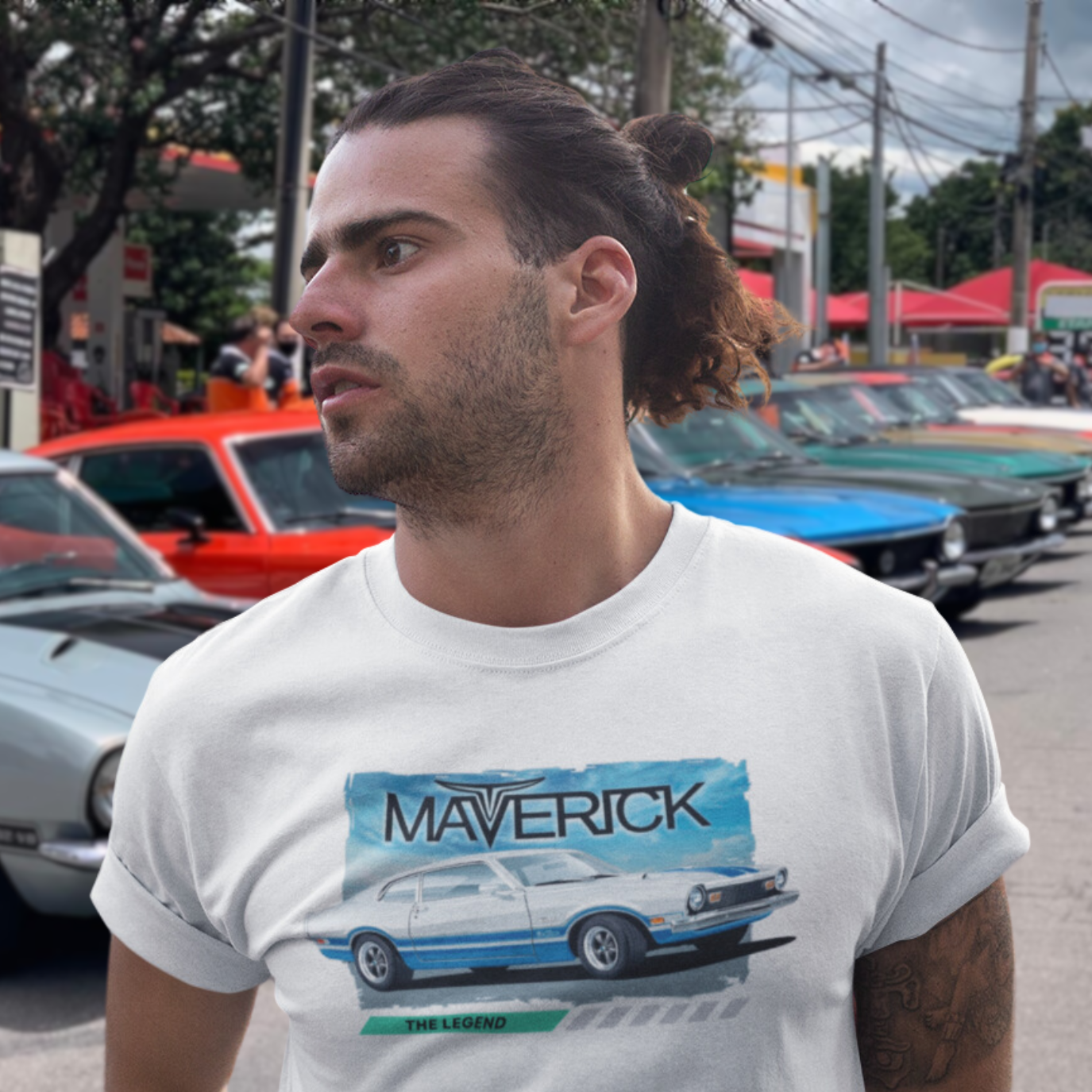 Camiseta Quality Maverick The Legend - Unissex