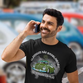 Camiseta Classicos Não envelhecem - Unissex