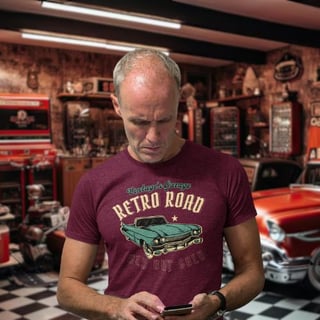 Camiseta Quality Vintage Garage - Unissex