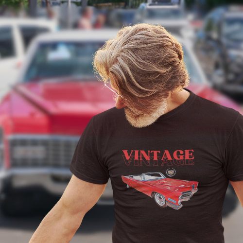 Nome do produto: Camiseta Quality Cadillac Vintage - Unissex