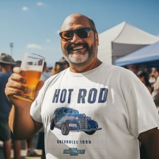 Camiseta Quality Chevy 1938 Hot Rod - Unissex