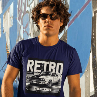 Camiseta Quality Muscle Car Retro - Unissex