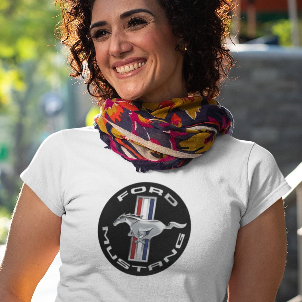 Camiseta Quality Baby Look – Ford Mustang - Liberdade em Movimento