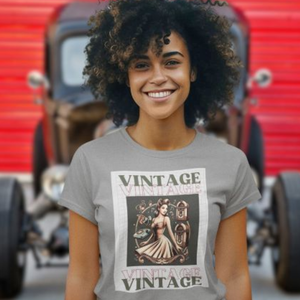 Camiseta Quality Feminina Baby Long - Pinup Vintage