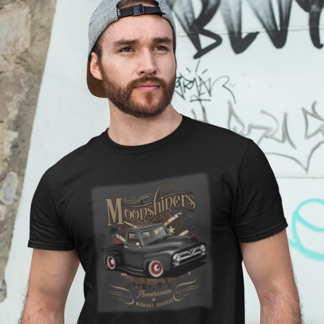 Camiseta Quality Moonshiners F100 - Unissex