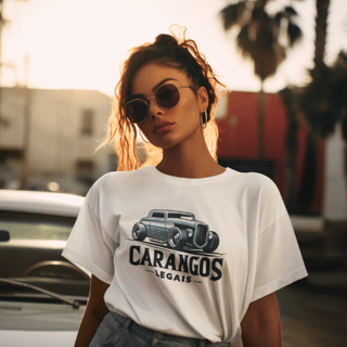 Camiseta Quality Carangos Legais Hot Rods - Unissex