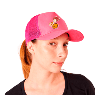 Boné Americano Com Tela PIGCOM