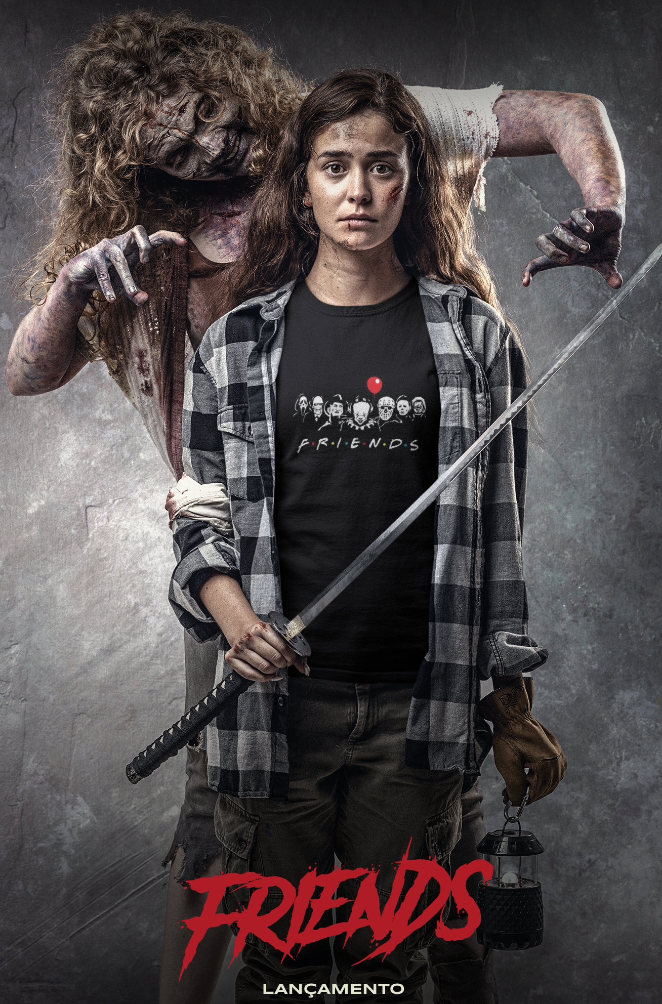 Nome do produto: CAMISETA - FRIENDS TERROR