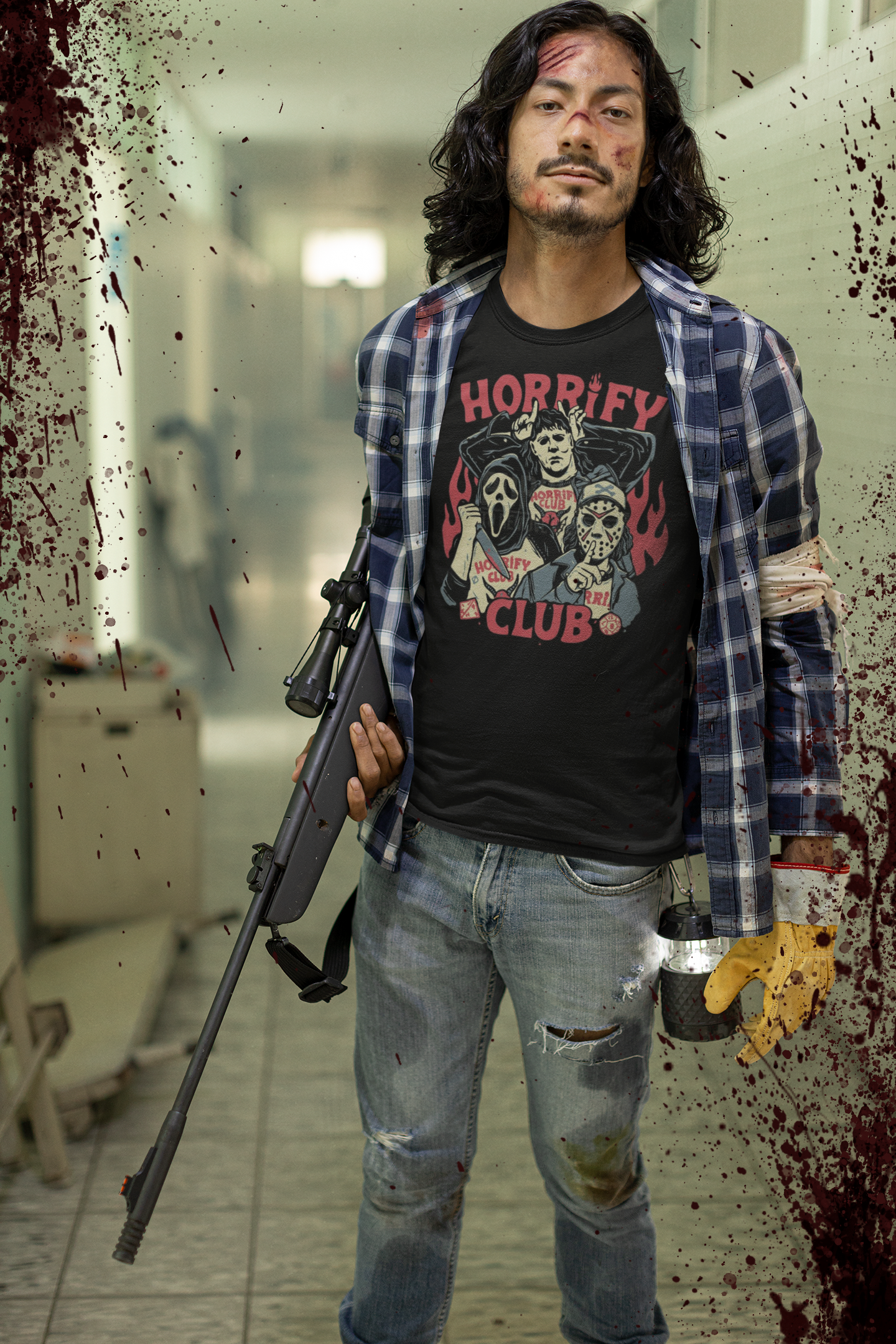 Nome do produto: CAMISETA - HORRIFY CLUB