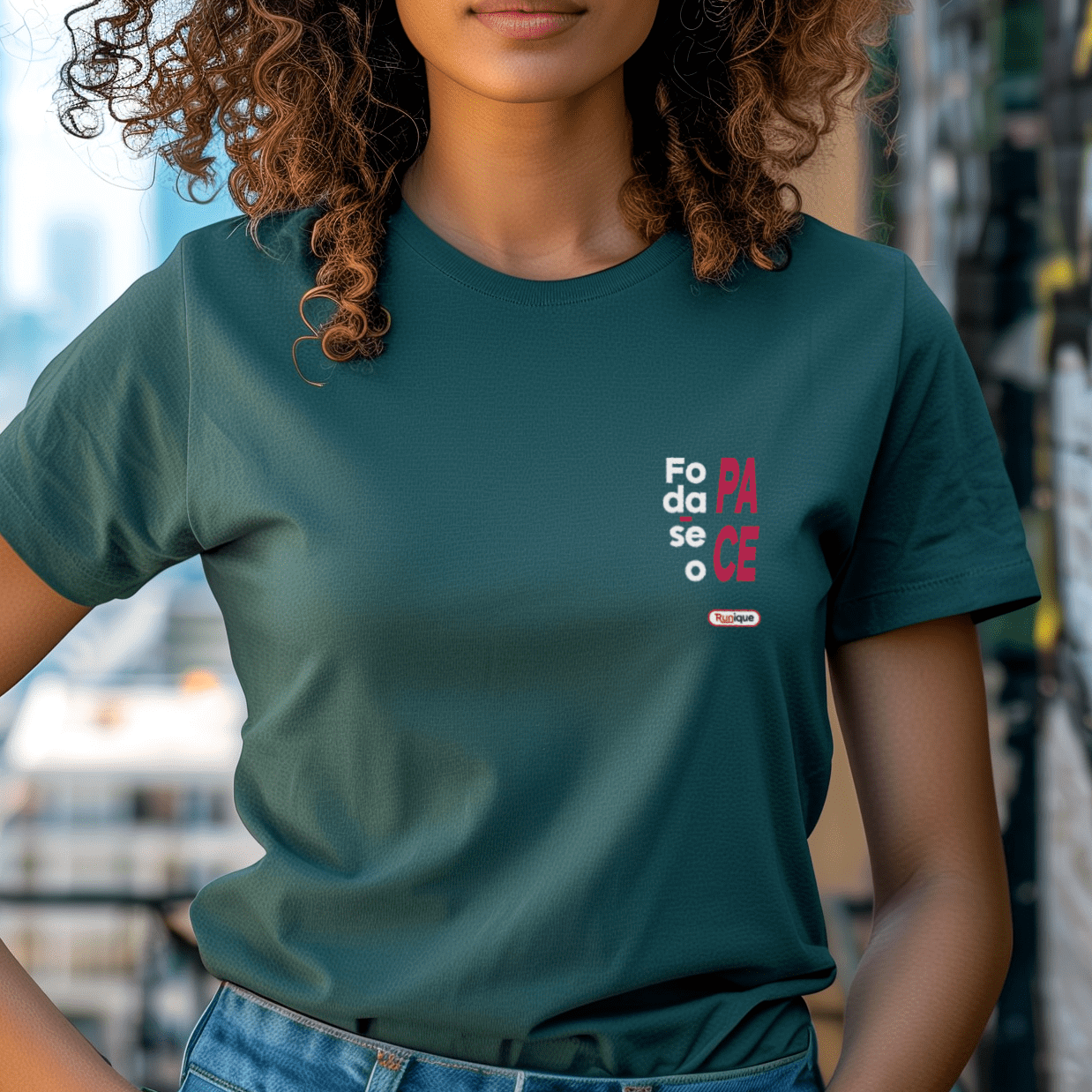 Nome do produto: Baby Long fem. : Foda-se o pace (bolso)