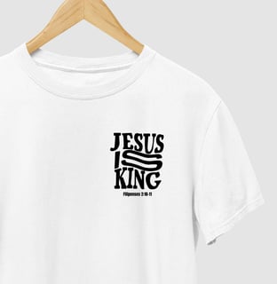 Camiseta Premium - Jesus is King