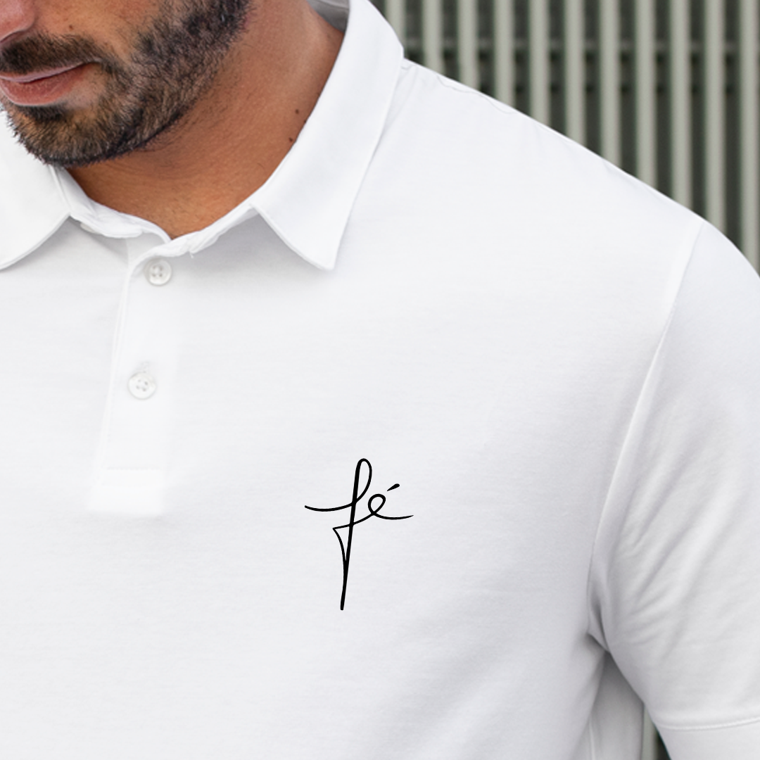 Camiseta Polo - Fé