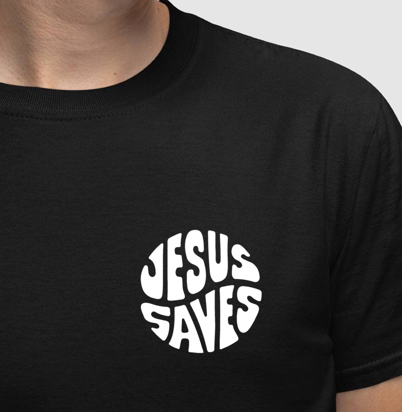 Camiseta Premium - Jesus Saves