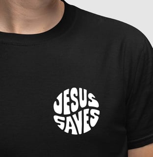 Camiseta Premium - Jesus Saves